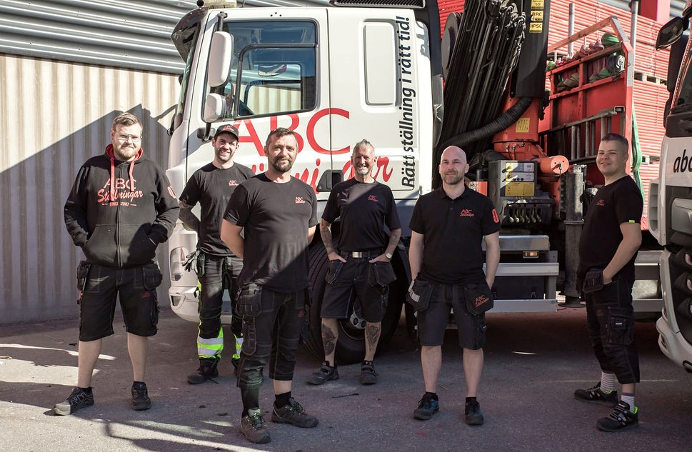 ABC Ställningar Stockholm - logistikteam